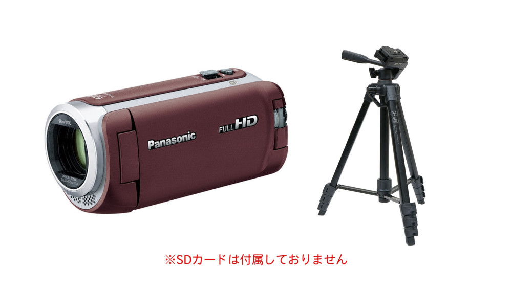 ビデオカメラ - HC-WZ590M フルハイビジョン/ハンディカム　三脚セット